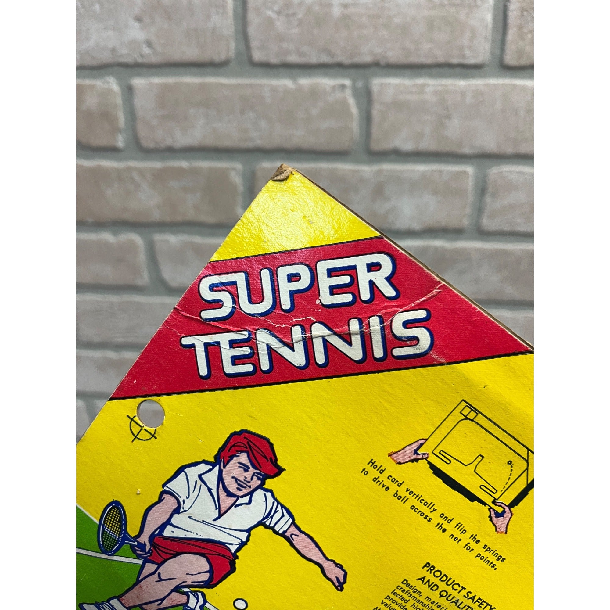 1975 Super Tennis Toy Game Smethport, Pennsylvania Specialty Co. NOS NEW