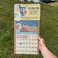 Vintage Osco Drug Store Fond du Lac Wis Santa Advertising Calendar
