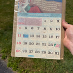 Vintage Osco Drug Store Fond du Lac Wis Santa Advertising Calendar