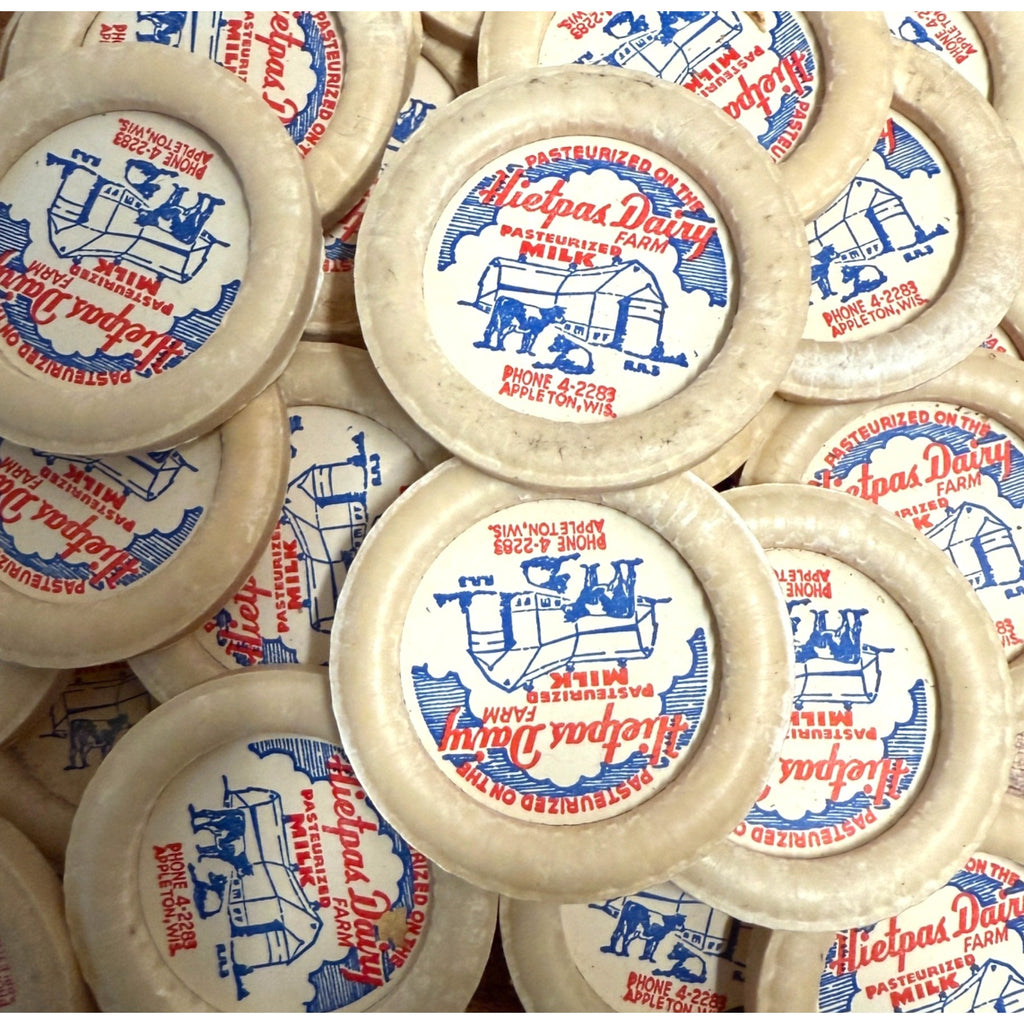Milk Bottle Cap - Hietpas Dairy Products Farm - Appleton Wisconsin WI Wis