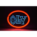 Vintage Olympia Brewing Co Oly Beer Neon Sign Works 20" x 16"