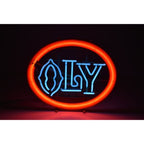 Vintage Olympia Brewing Co Oly Beer Neon Sign Works 20" x 16"