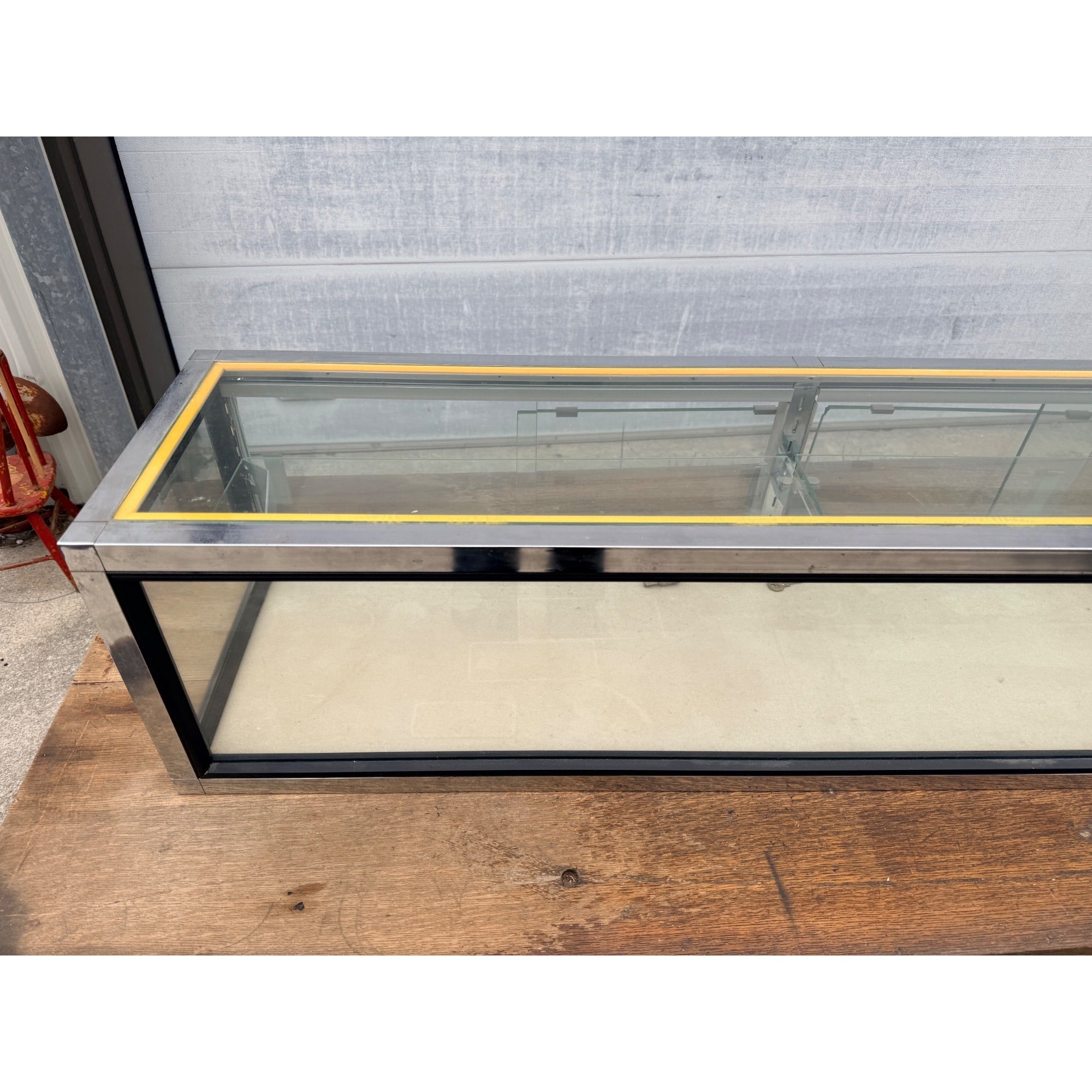 Vintage Glass Countertop Retail Store Display Case