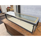 Vintage Glass Countertop Retail Store Display Case
