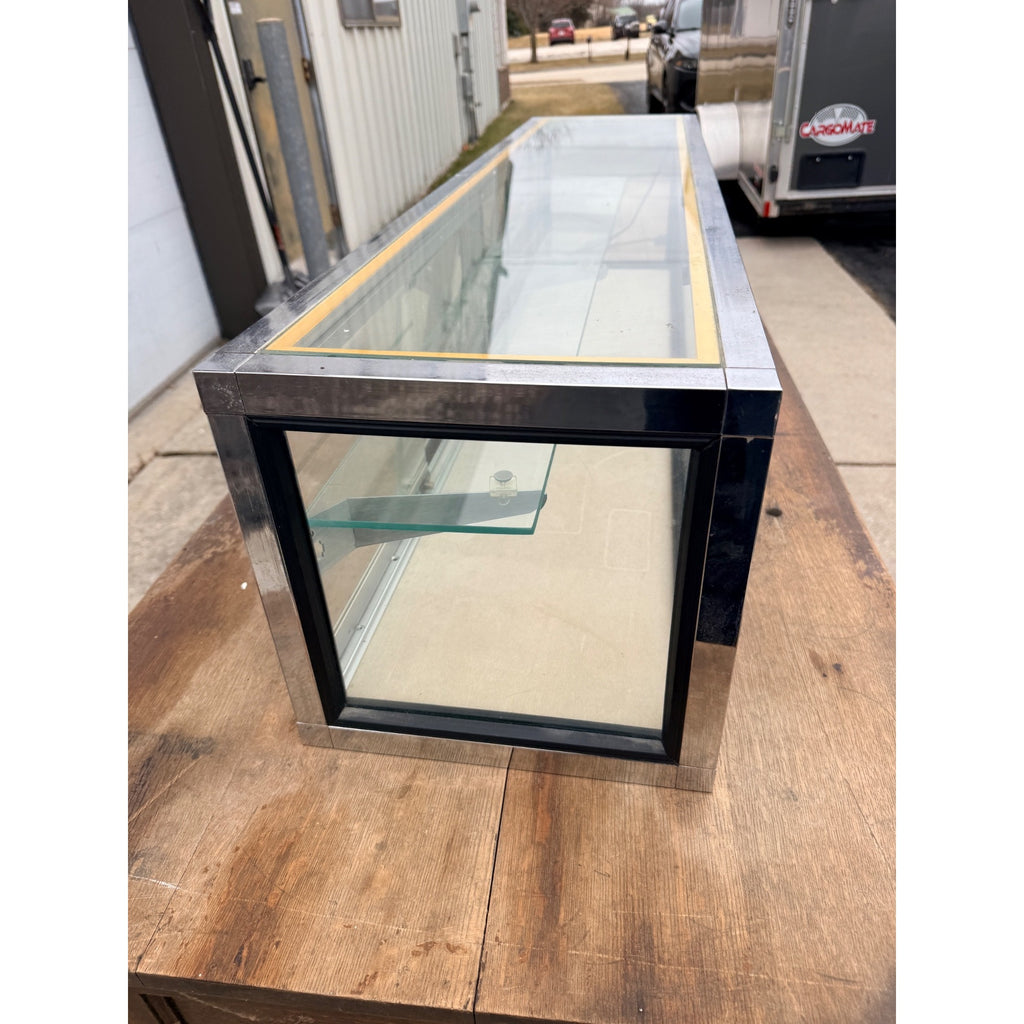 Vintage Glass Countertop Retail Store Display Case