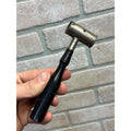 Viintage Gun Powder Shot Measure with Wooden Handle and Adjustable Scoop