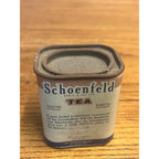 Vintage Schoenfeld Genuine Diuretic Laxative Tea Pharmacy Drug Store