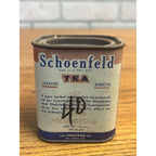 Vintage Schoenfeld Genuine Diuretic Laxative Tea Pharmacy Drug Store