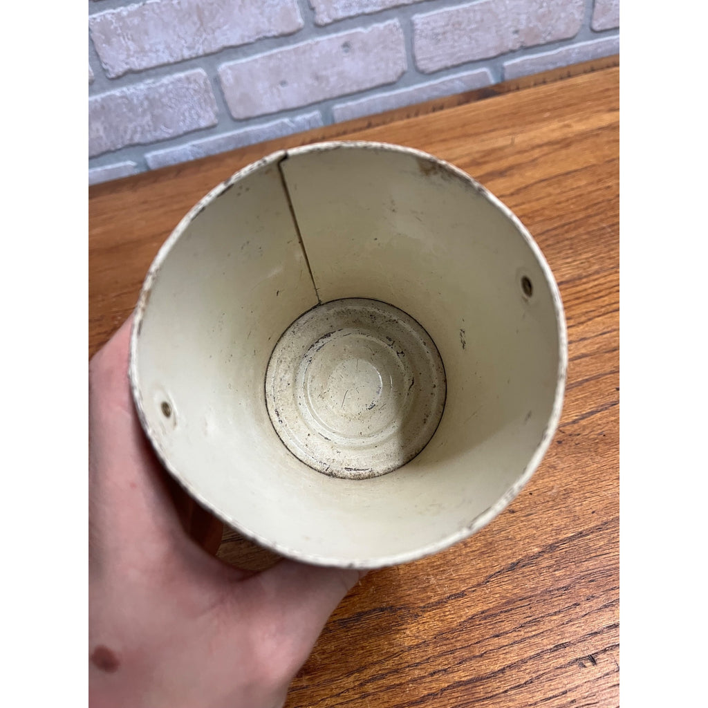 Vintage Ohio Art Co. Tin Litho Ohio Art Tin Sand Pail Toddlers Boy Girl Dog