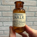 Antique Prepared Chalk Apothecary Medicine Bottle Reinhart Shepherdstown W VA