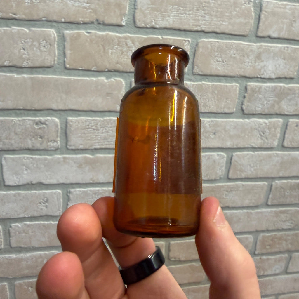 Antique Prepared Chalk Apothecary Medicine Bottle Reinhart Shepherdstown W VA
