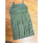 Vintage Polish Military PPS-43 Canvas Magazine Pouch With Wooden Toggle Closures