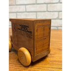 Vintage Wooden Delivery Truck Savings Bank Modern Office Procedures Delivers 1979 Toystalgia Golden Valley, MN. Piggy Bank