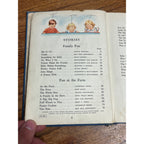 Vintage 1940 Fun with Dick & Jane Hardcover Children's Book 1st Edition