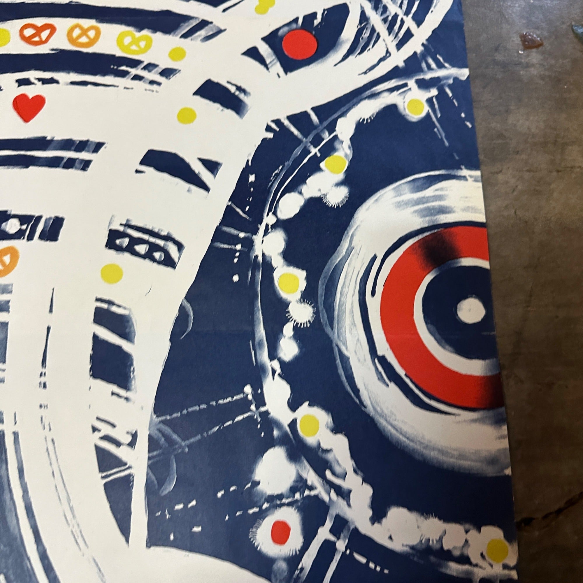 Vintage Original 1971 Poster Oktoberfest Oktoberfest in Munich Munchen Great Condition