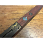 Stanley Sweetheart Brass Wood Level Woodworking Carpenter's Tool 24" Long