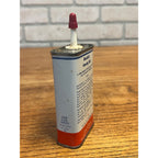 Vintage Mobil Handy Oil Hand Oiler Oil Can Pegasus 4oz Car Home Use Advertising
