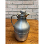 Vintage 1940's Aluminium/Chrome picnic Thermos flask No 450