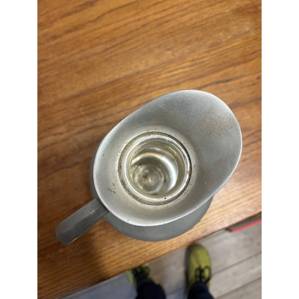 Vintage 1940's Aluminium/Chrome picnic Thermos flask No 450