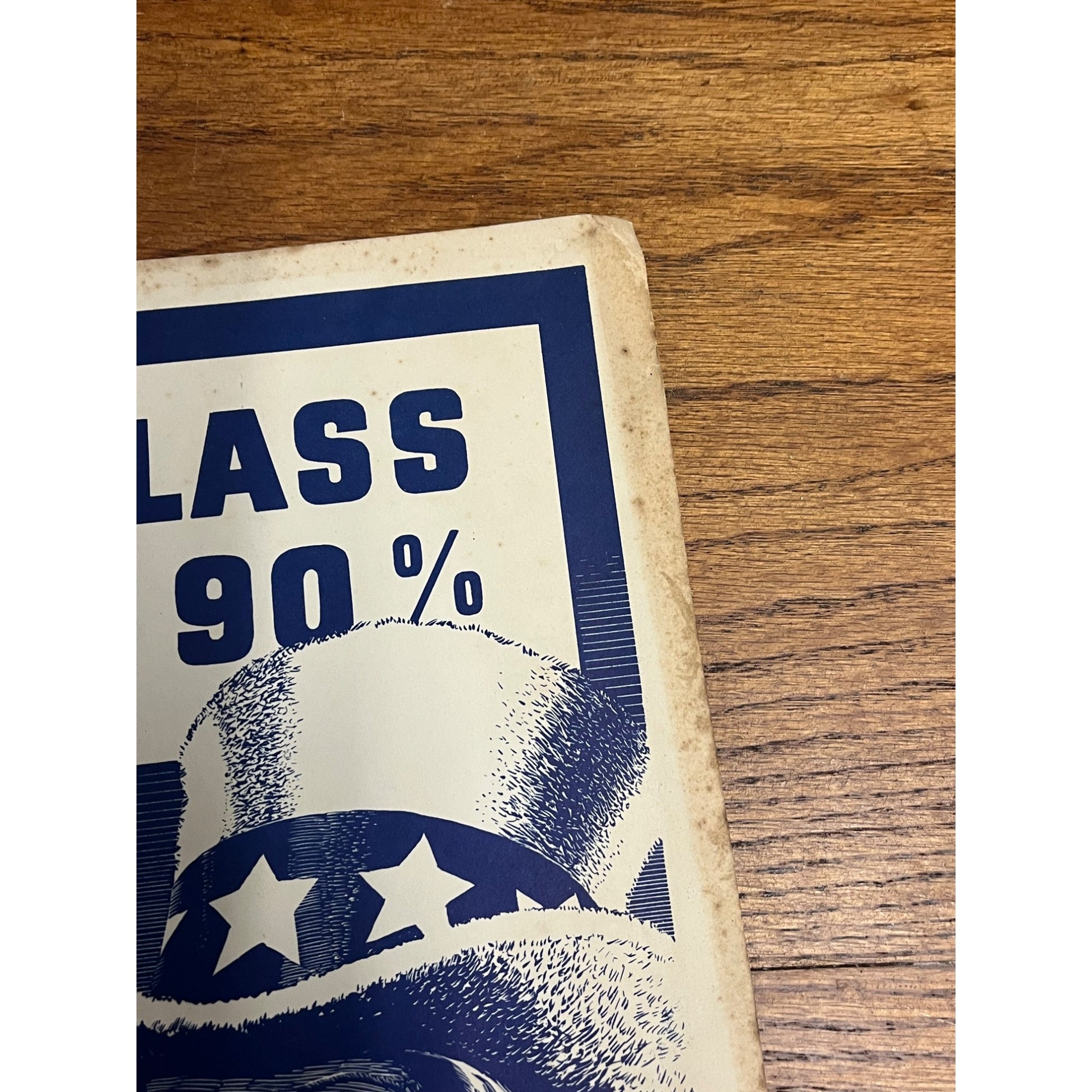 RARE 1944 WWII 'SCHOOLS at WAR' Class Bond POSTER~Minuteman/Uncle Sam/ATTACK!