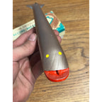 Vintage Bobbie Bait 9" Musky Fishing Lure Appleton Wisconsin w/ Original Box