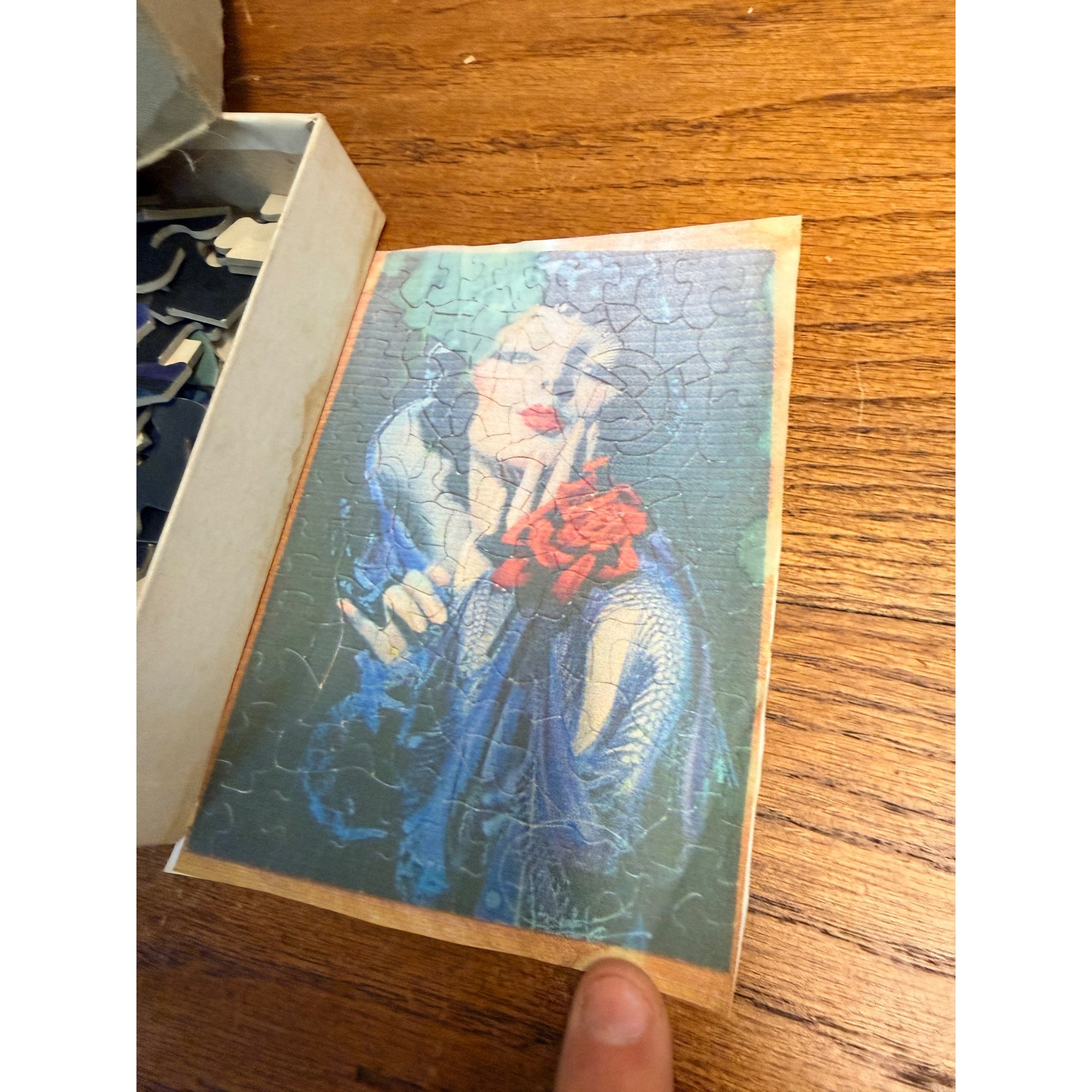 Early Rio Rita Puzzle Interlocking Game Toy, Parker Brothers?