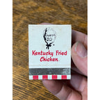 Vintage Matchbook Advertising - Kentucky Fried Chicken