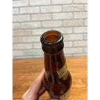 Vintage 1950s West Bend Lithia Christmas Beer 12oz Bottle w/ Labels Wis WI