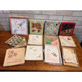Vintage Handkerchief Collection Ladies & Children Hankies Lot w/ Original Boxes