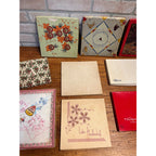 Vintage Handkerchief Collection Ladies & Children Hankies Lot w/ Original Boxes