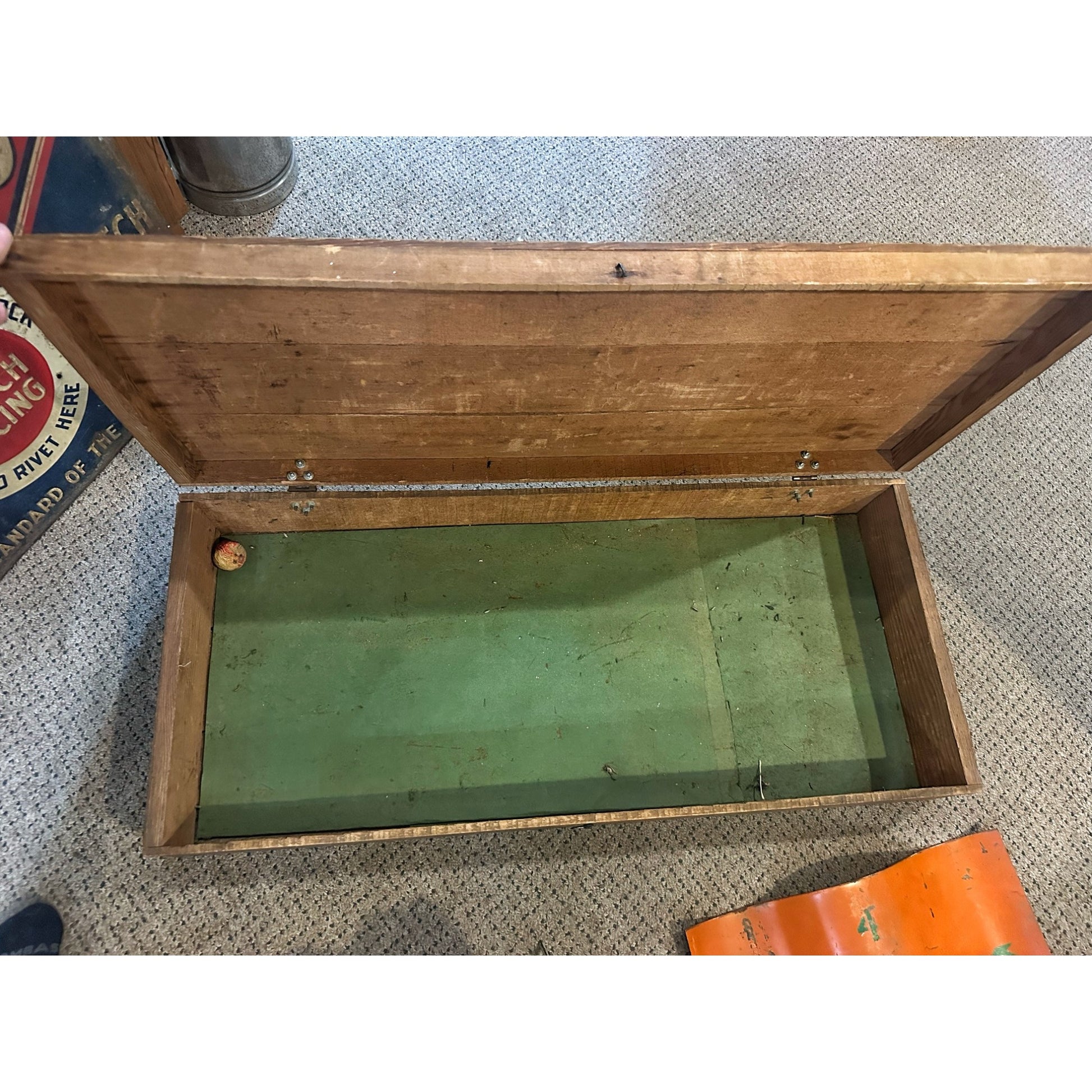 Antique Teenie Weenie Lawn Golf Game Garton Toy Co. Sheboygan Wisconsin 1930s