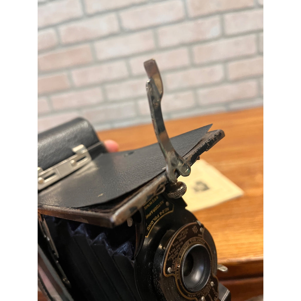 Vintage Eastman Kodak Company No. 2-A Folding Autographic Brownie Camera Single Lens Rochester, N.Y. USA Circa 1919