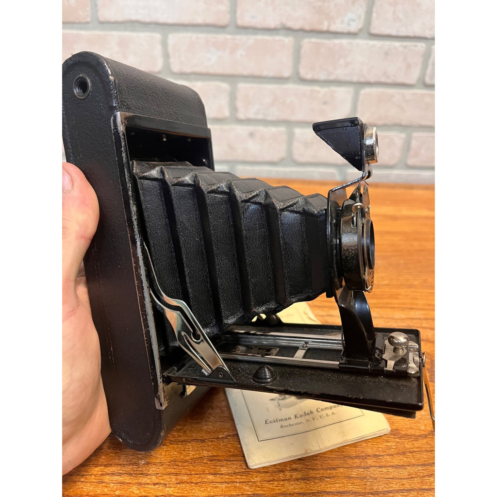 Vintage Eastman Kodak Company No. 2-A Folding Autographic Brownie Camera Single Lens Rochester, N.Y. USA Circa 1919