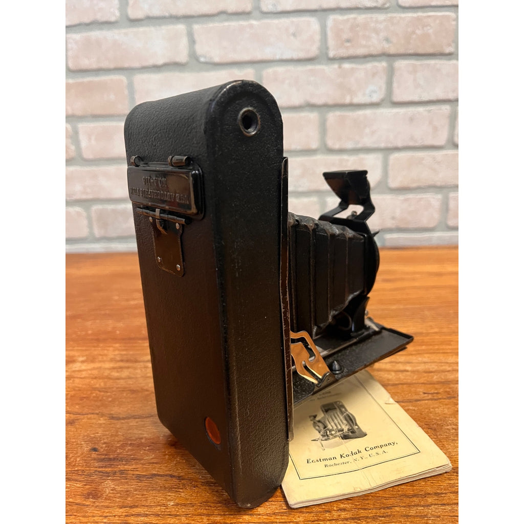 Vintage Eastman Kodak Company No. 2-A Folding Autographic Brownie Camera Single Lens Rochester, N.Y. USA Circa 1919