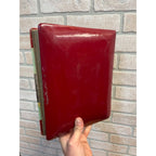 Antique Victorian Cabinet Photo Album Celluloid Cover w/ Photographs