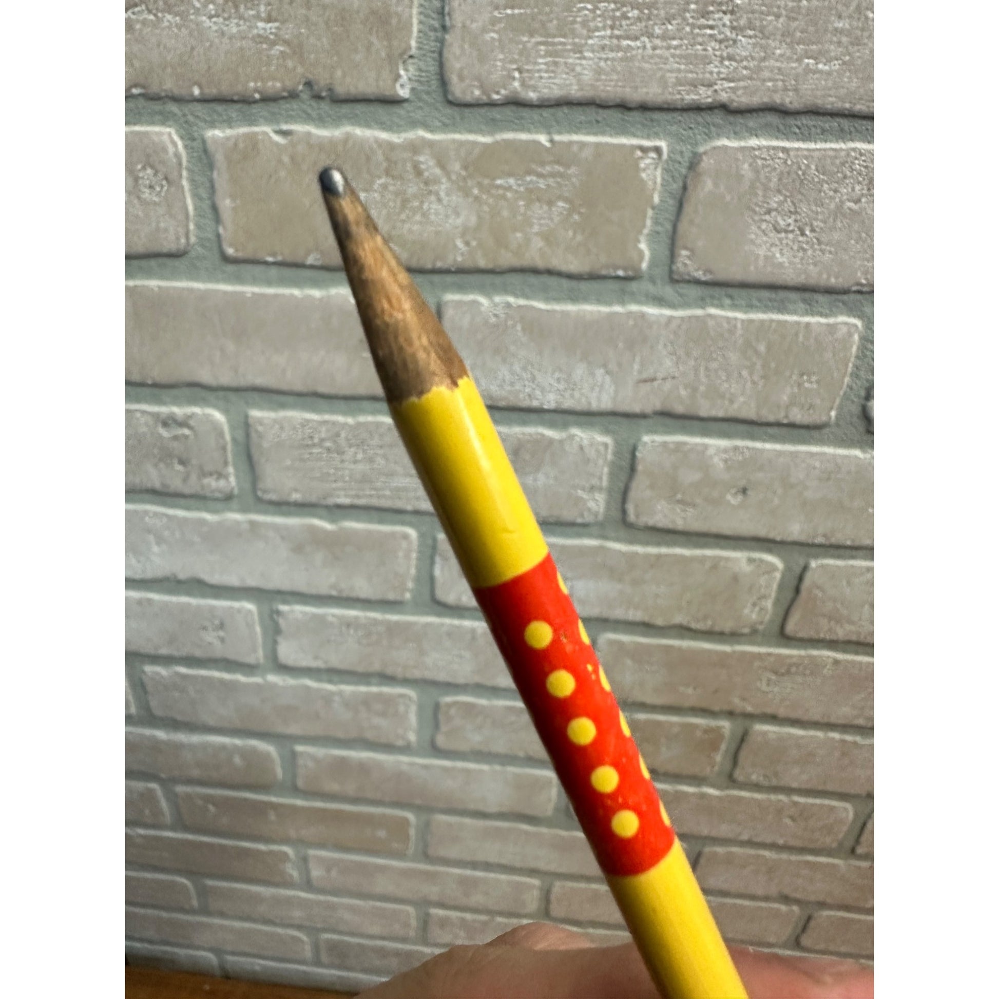 Vintage Advertising Pencil Peter Pan Bread in Polka Dot Wrap Wood