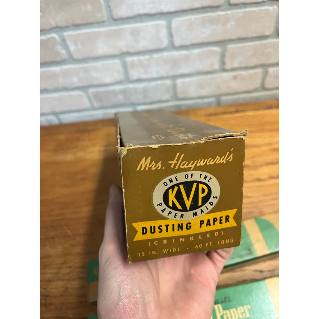 Vintage 1940s Lot KVP Kalamazoo Vegetable Parchment Baking Dusting Paper Boxes
