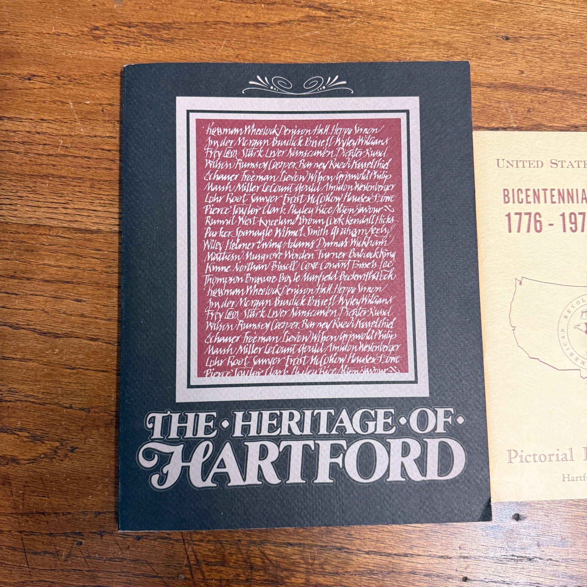 Hartford Wisconsin Bicentennial History Book Heritage of Hartford