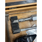 Vintage Xacto X-Acto Hobby Tool Knife Plane Kit Estate Tool Lot Group Wood Case