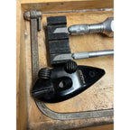 Vintage Xacto X-Acto Hobby Tool Knife Plane Kit Estate Tool Lot Group Wood Case