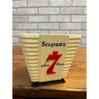Vintage 1960s Seagram's Seven Crown Whiskey Stir Swizzle Cocktail Stick Holder