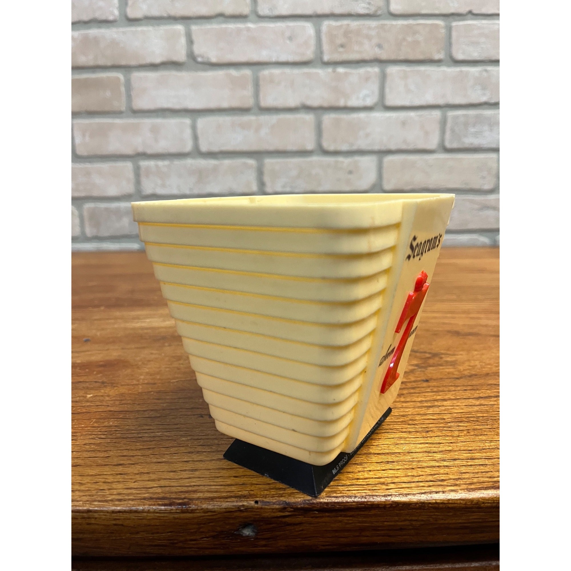 Vintage 1960s Seagram's Seven Crown Whiskey Stir Swizzle Cocktail Stick Holder