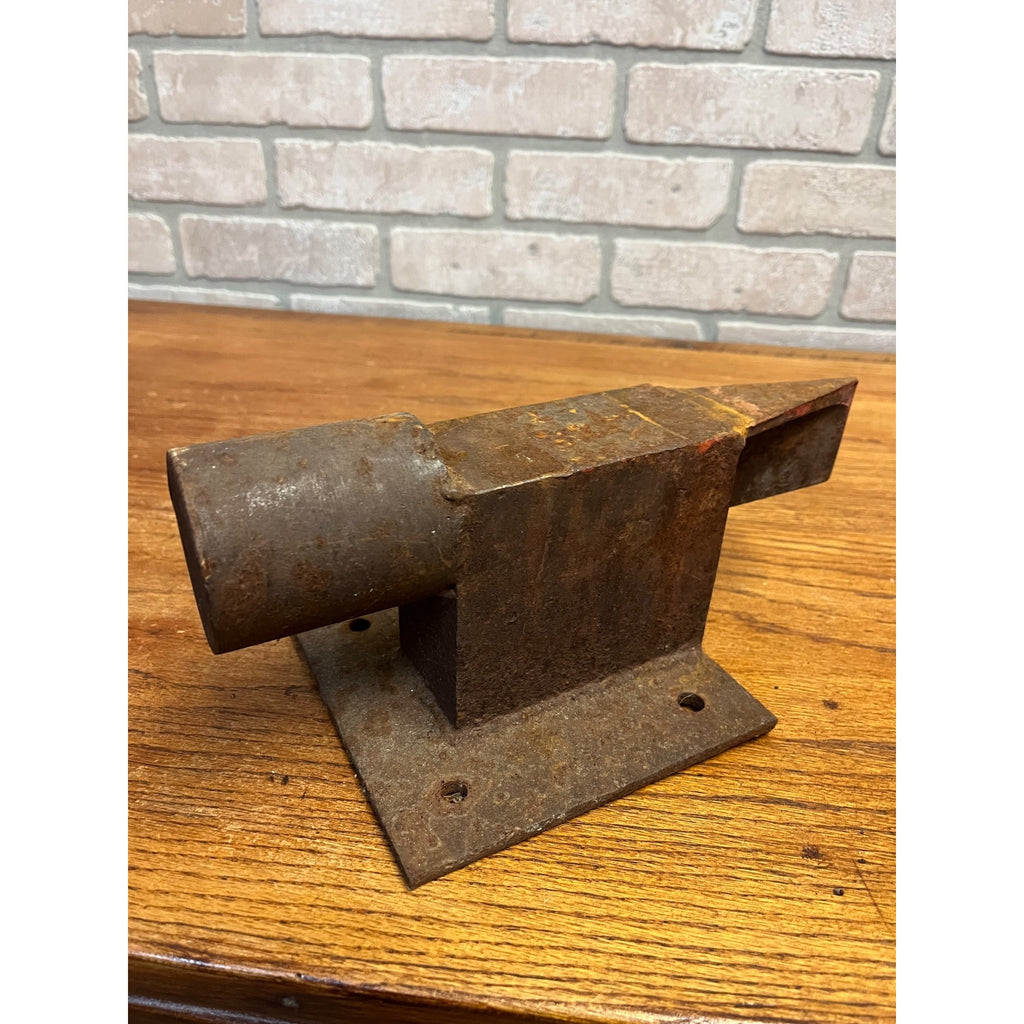Antique Vintage Bench Anvil Stand Tinsmith Machinist Jeweler Handmade?
