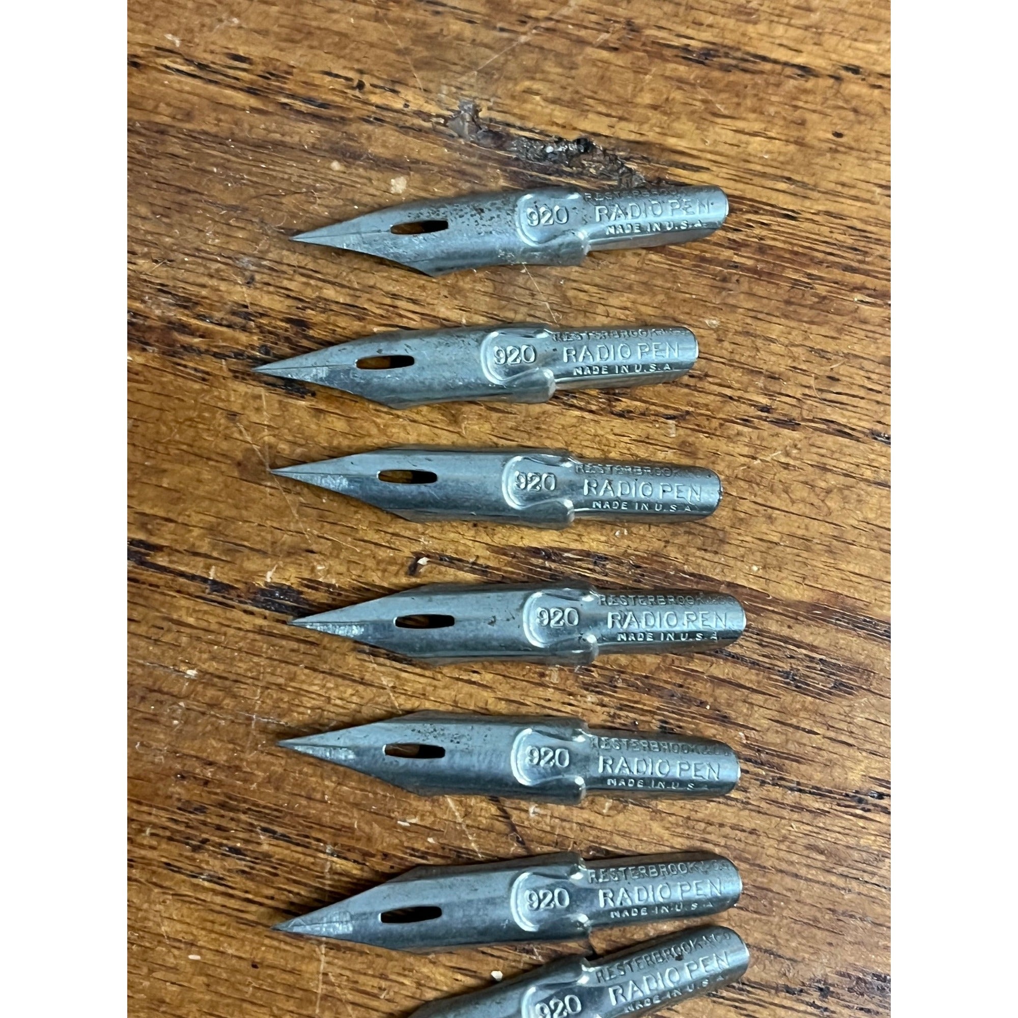Vintage Original R.Esterbrook 920 Radio Ink Pen Nibs Tips NOS