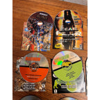 Lot Vintage Maximum CD PC Game Demo Discs Warcraft II FEAR Star Wars 2002-05
