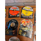 Lot Vintage Maximum CD PC Game Demo Discs Warcraft II FEAR Star Wars 2002-05