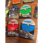 Lot Vintage Maximum CD PC Game Demo Discs Warcraft II FEAR Star Wars 2002-05
