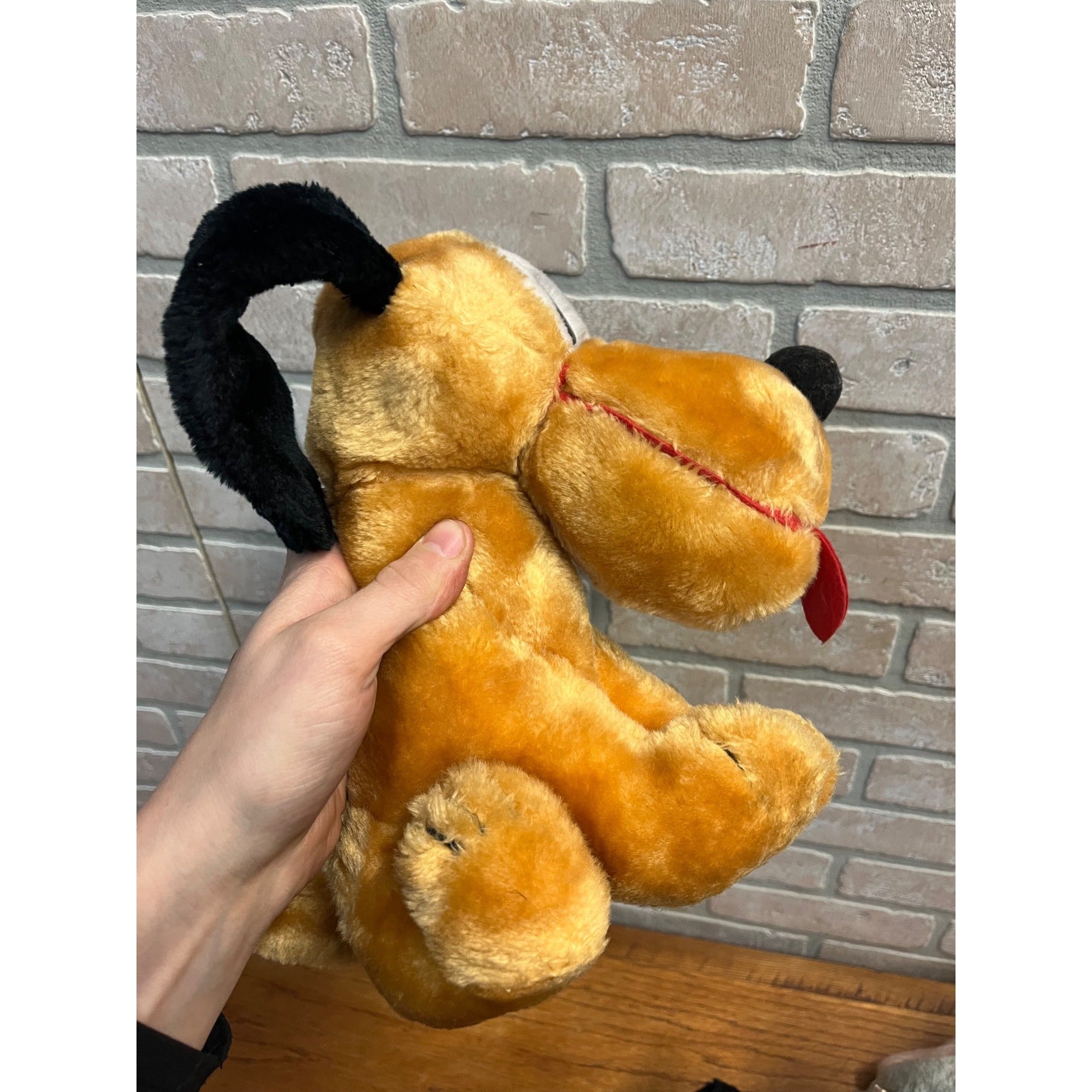 Vintage 1960s Walt Disney Plush Dolls Dumbo, Mickey Mouse, Dumbo, Pluto