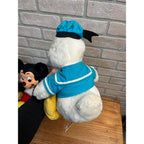 Vintage 1960s Walt Disney Plush Dolls Dumbo, Mickey Mouse, Dumbo, Pluto
