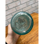 E.L. Husting Milwaukee Wisconsin Blob Top Hutchinson Soda Bottles Blue & Clear